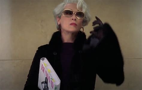 miranda devil wears prada meme.